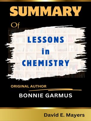 cover image of LESSONS IN CHEMISTRY by BONNIE GARMUS